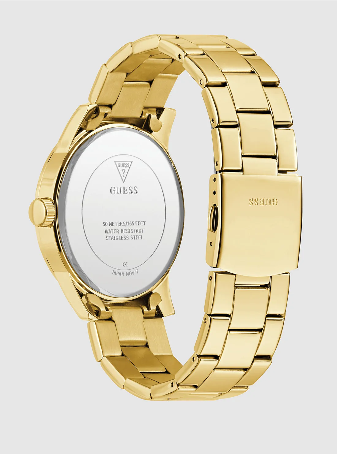 Gold Collegiate Blue Dial Watch