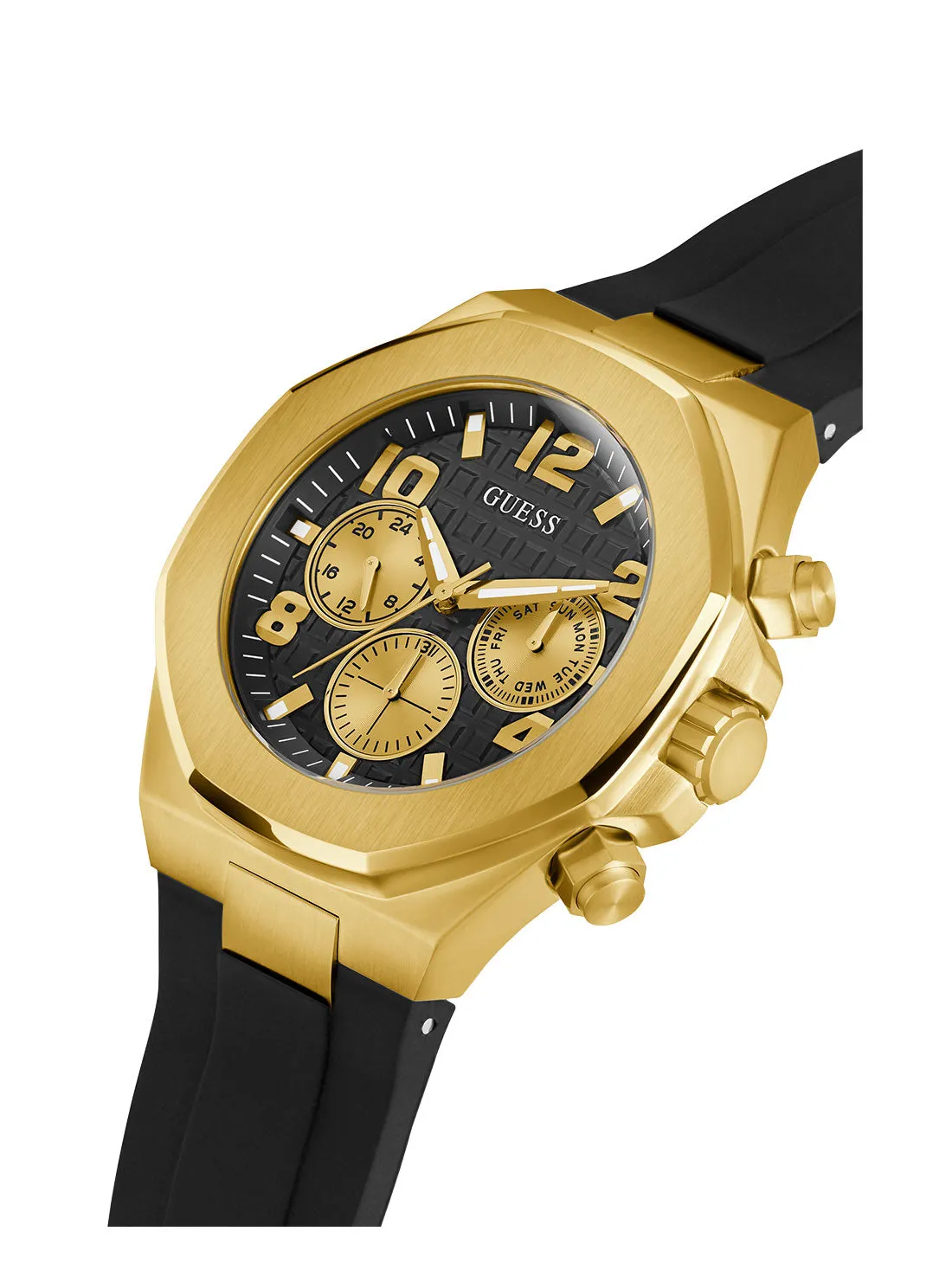 Gold Empire Silicone Watch