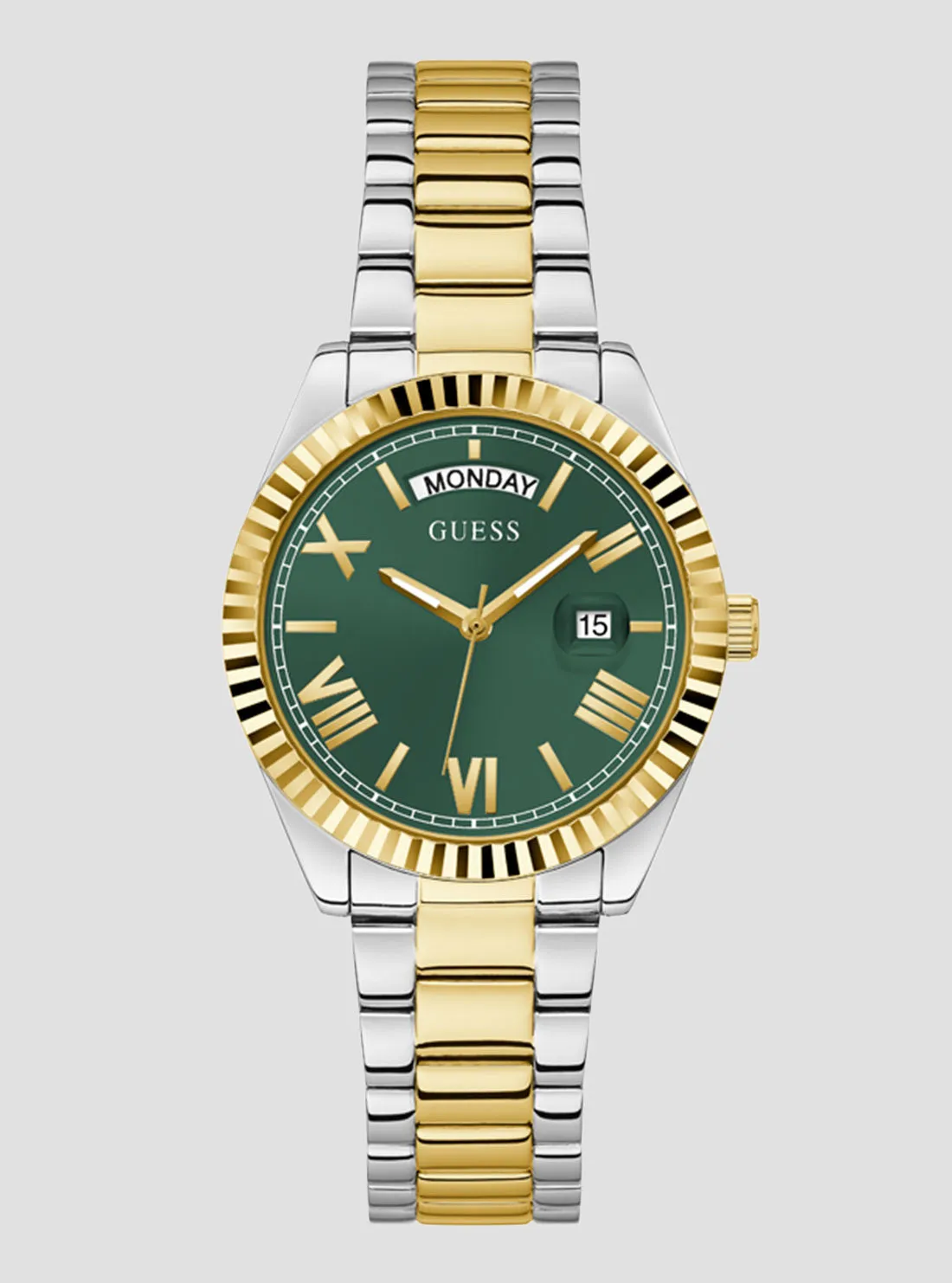 Gold Luna Green Watch