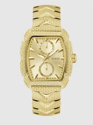 Gold Nile Textured Watch