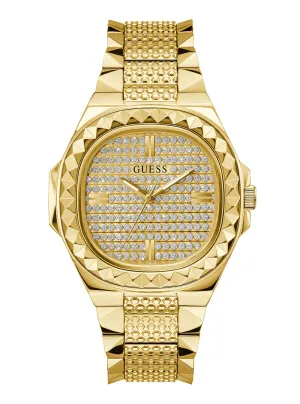 Gold Rebel Crystal Watch