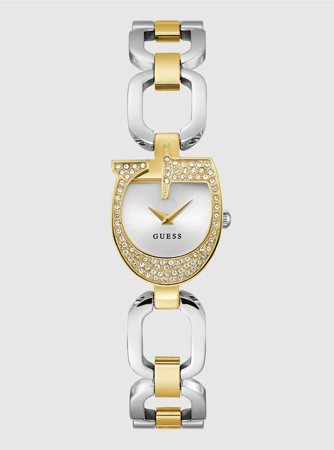 Gold Silver Gia Crystal Watch