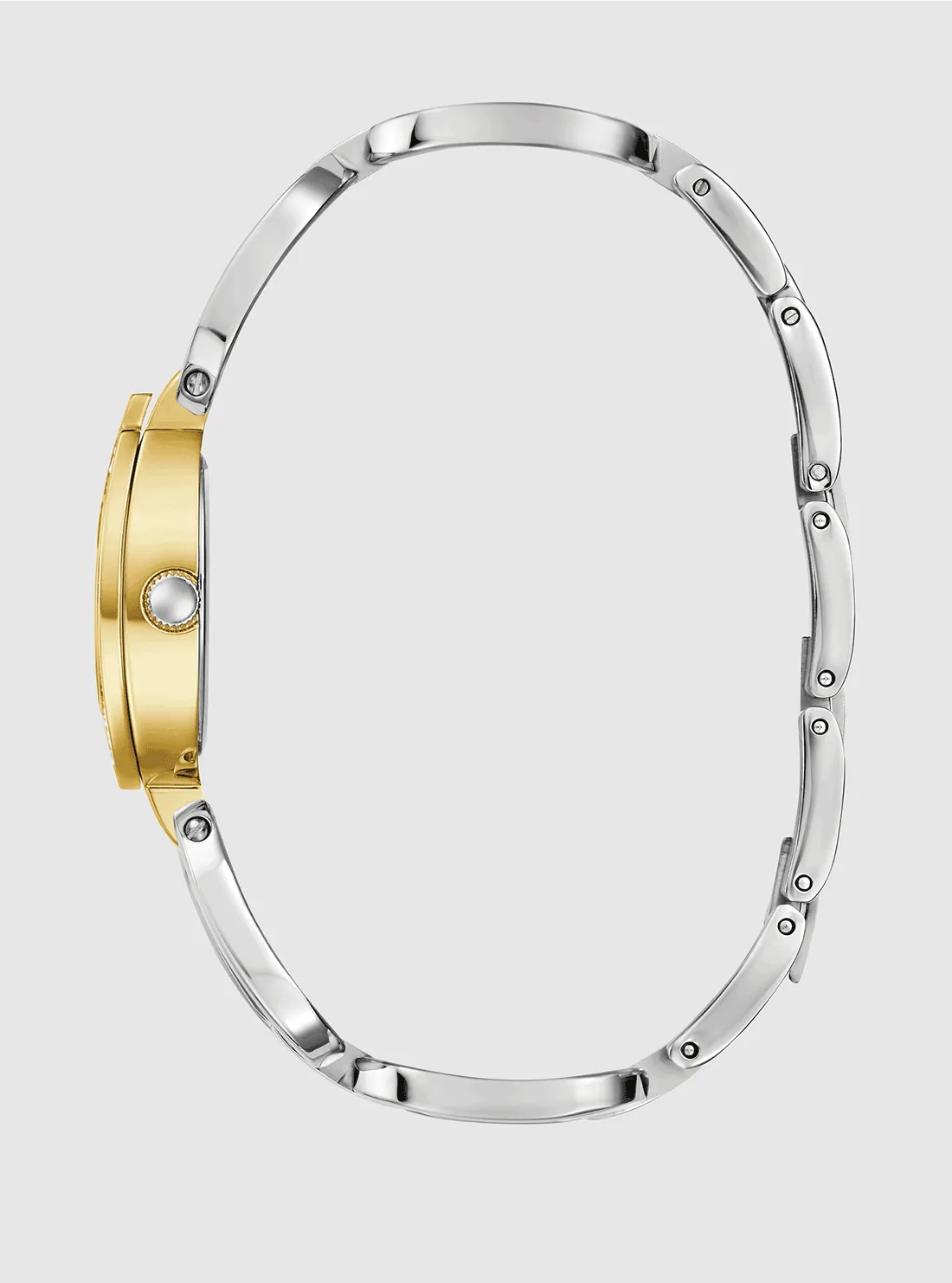 Gold Silver Gia Crystal Watch