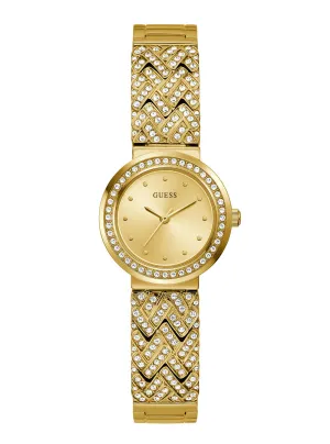 Gold Treasure Crystal Watch