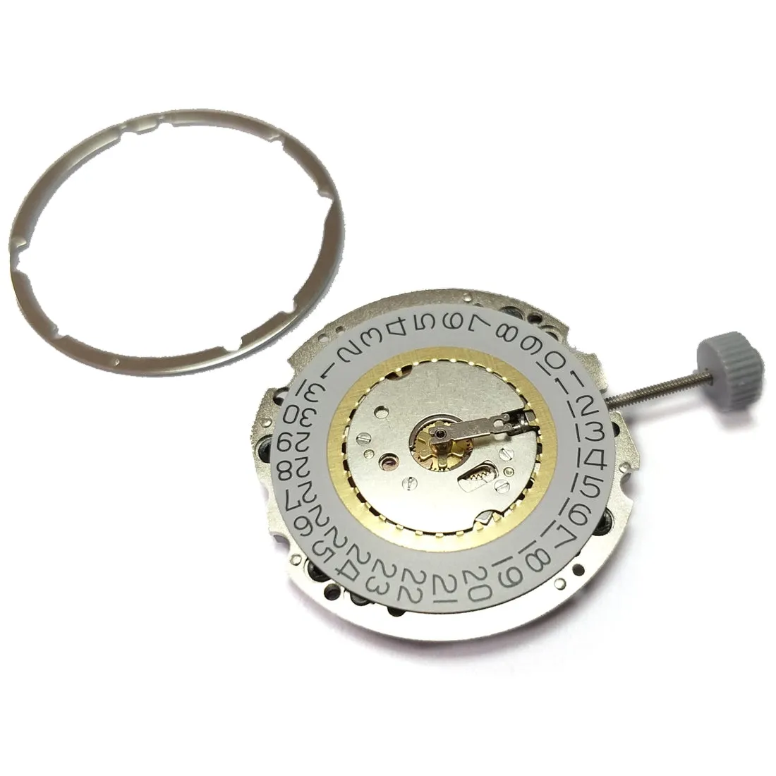 Hattori Japan 6 Hand Chrono Quartz Watch Movement VD53 Date At 4:30 Overall Heig