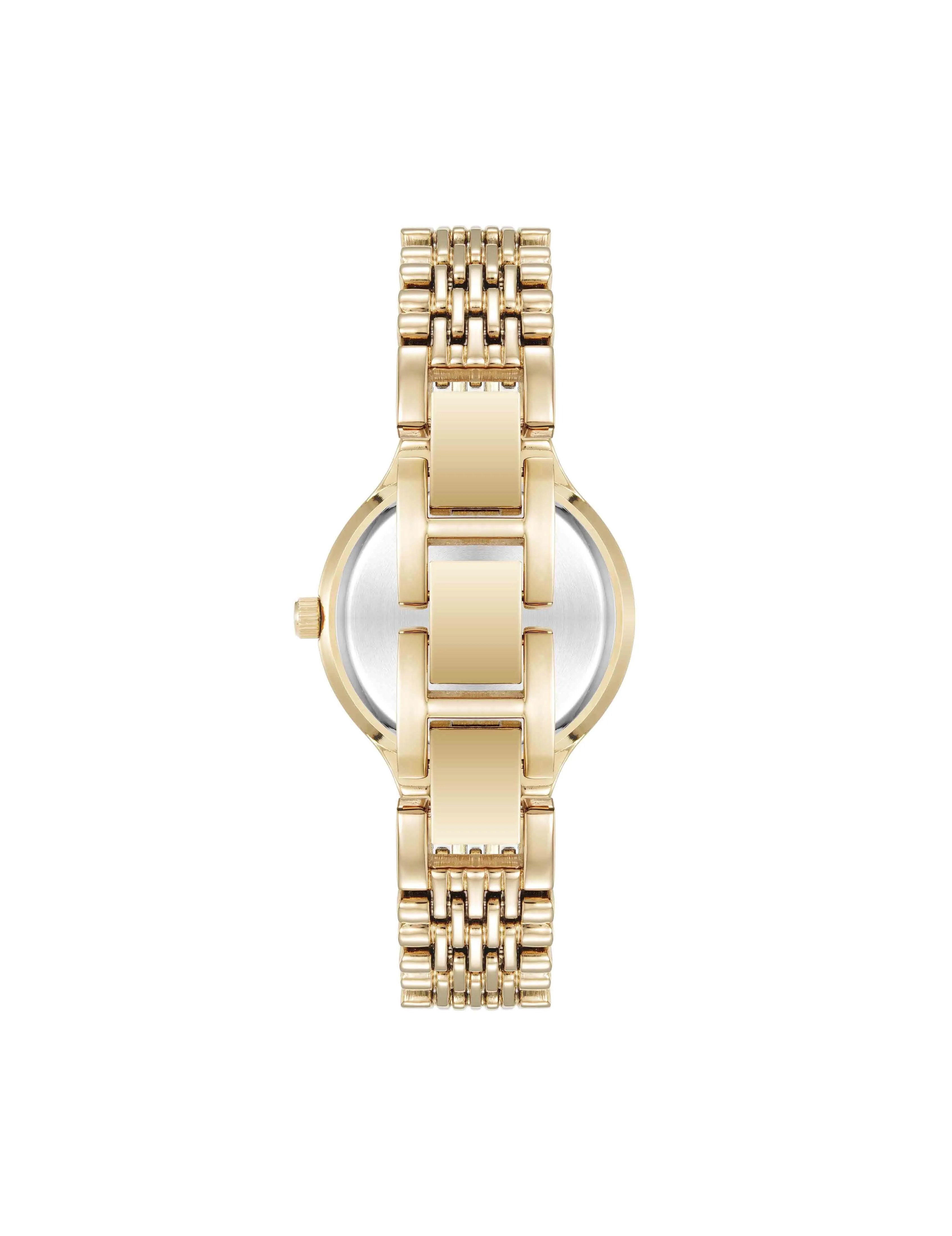 Iconic Round Roman Numeral Bezel Watch