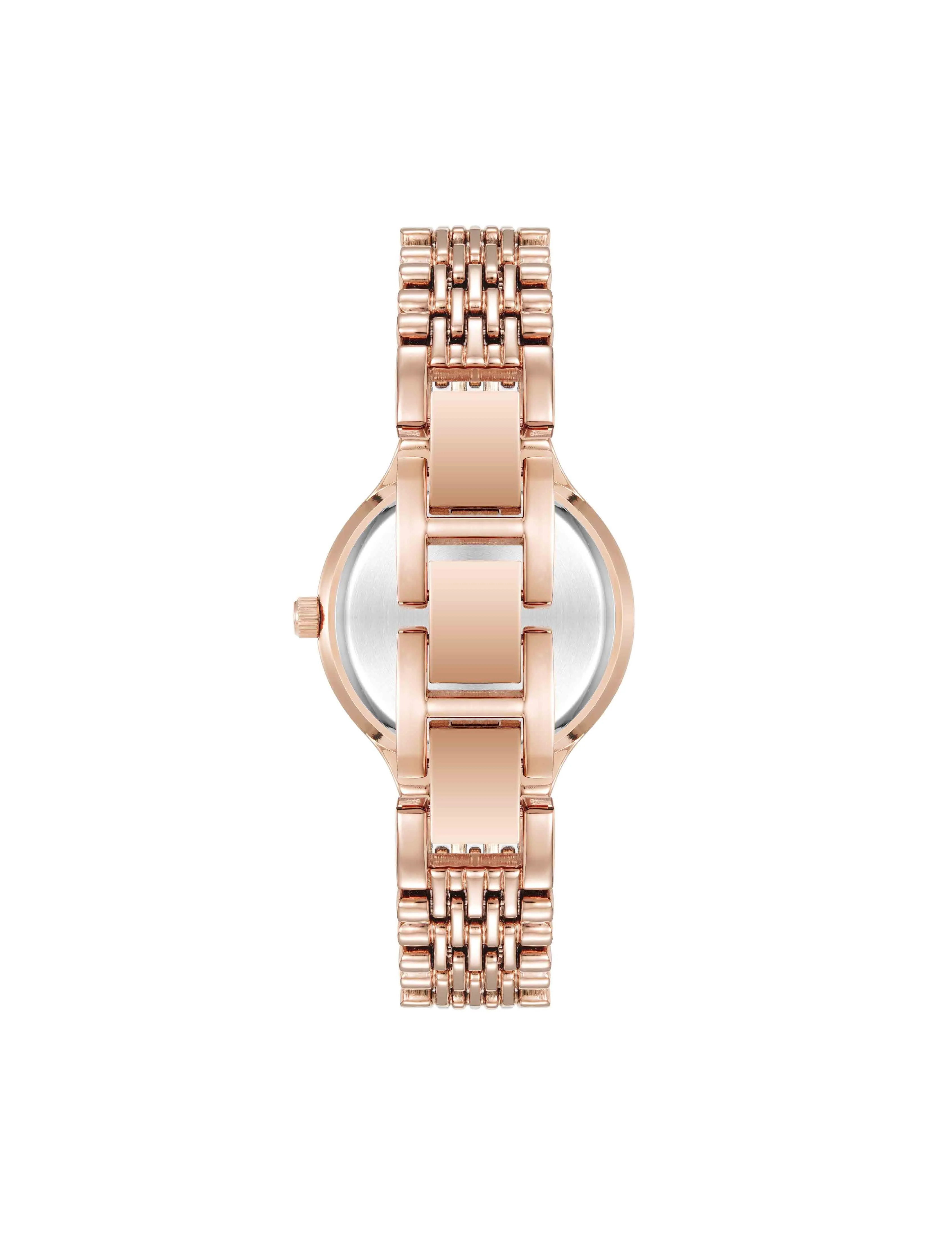 Iconic Round Roman Numeral Bezel Watch
