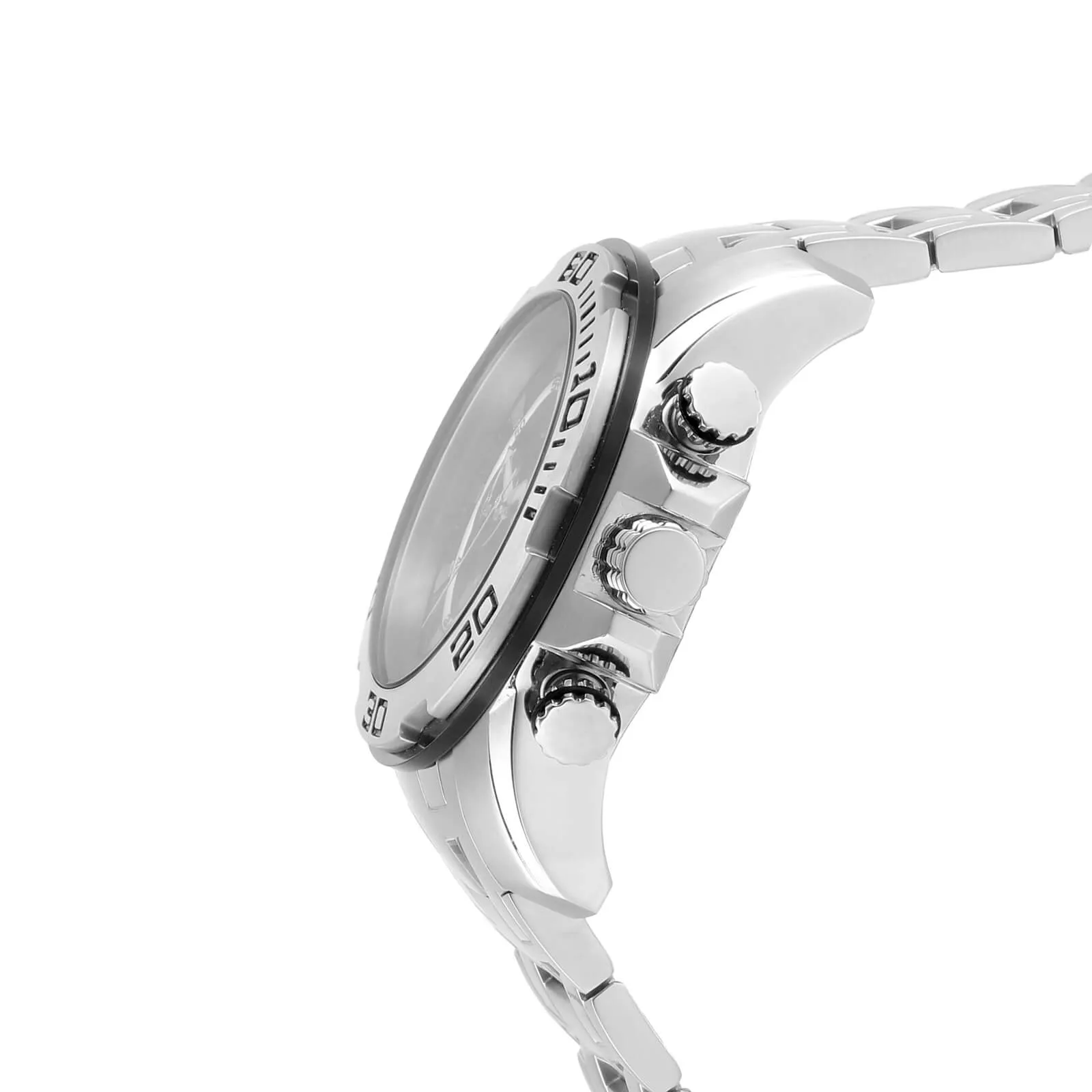 Invicta 22317 Men's Pro Diver Chronograph Silver Dial Stainless Steel Bracelet Quartz Watch