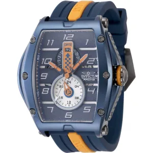 Invicta Men's Quartz Watch - Invicta Racing Orange and Blue Silicone Strap | 47388