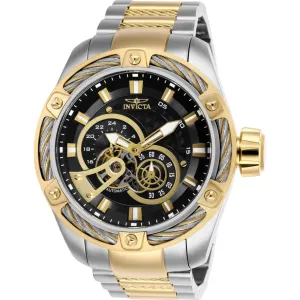Invicta Men's Watch - Bolt Automatic Grey, Black and Gold Tone Dial Bracelet | 26777