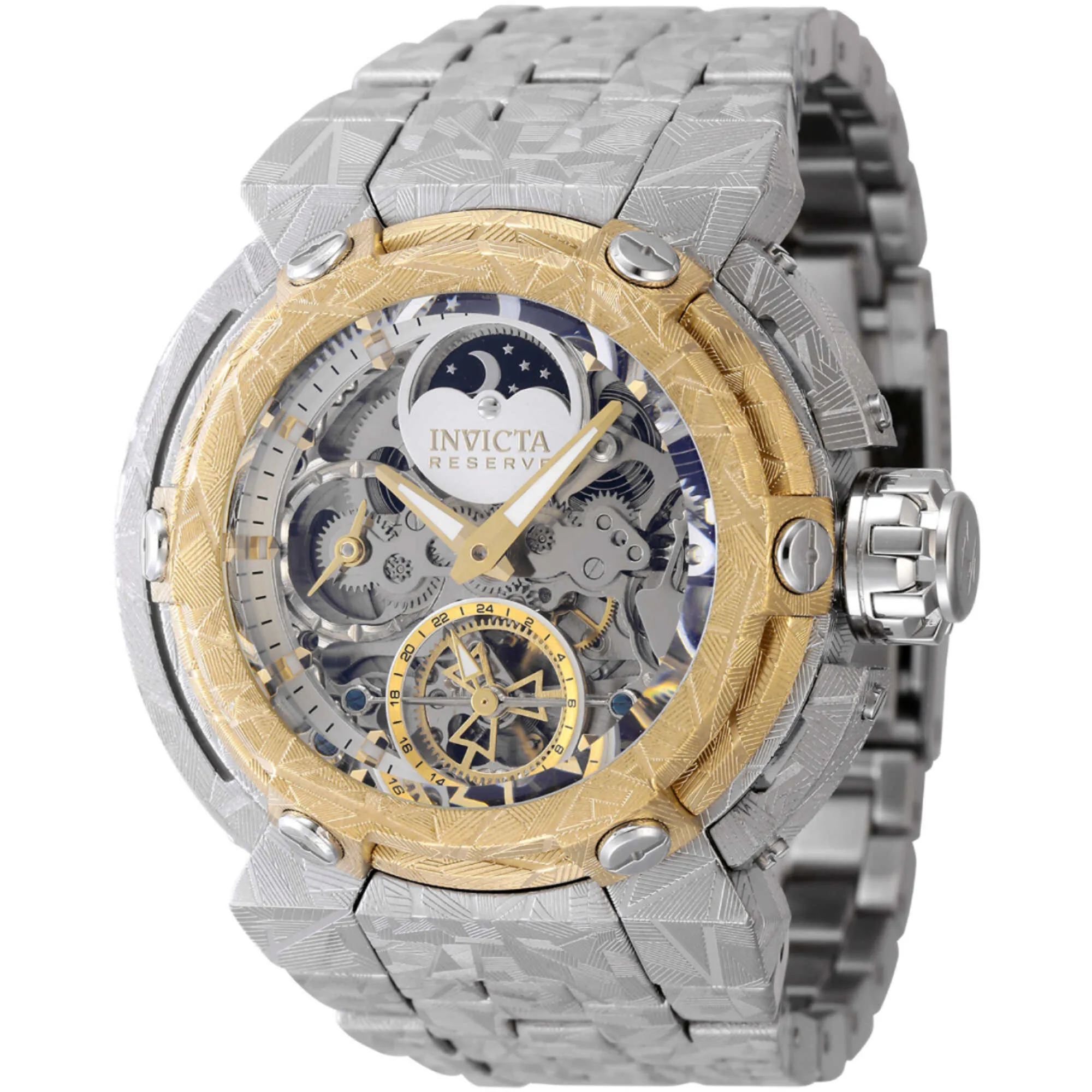 Invicta Men's Watch - Coalition Forces Automatic Silver and Gold Tone Dial | 47705