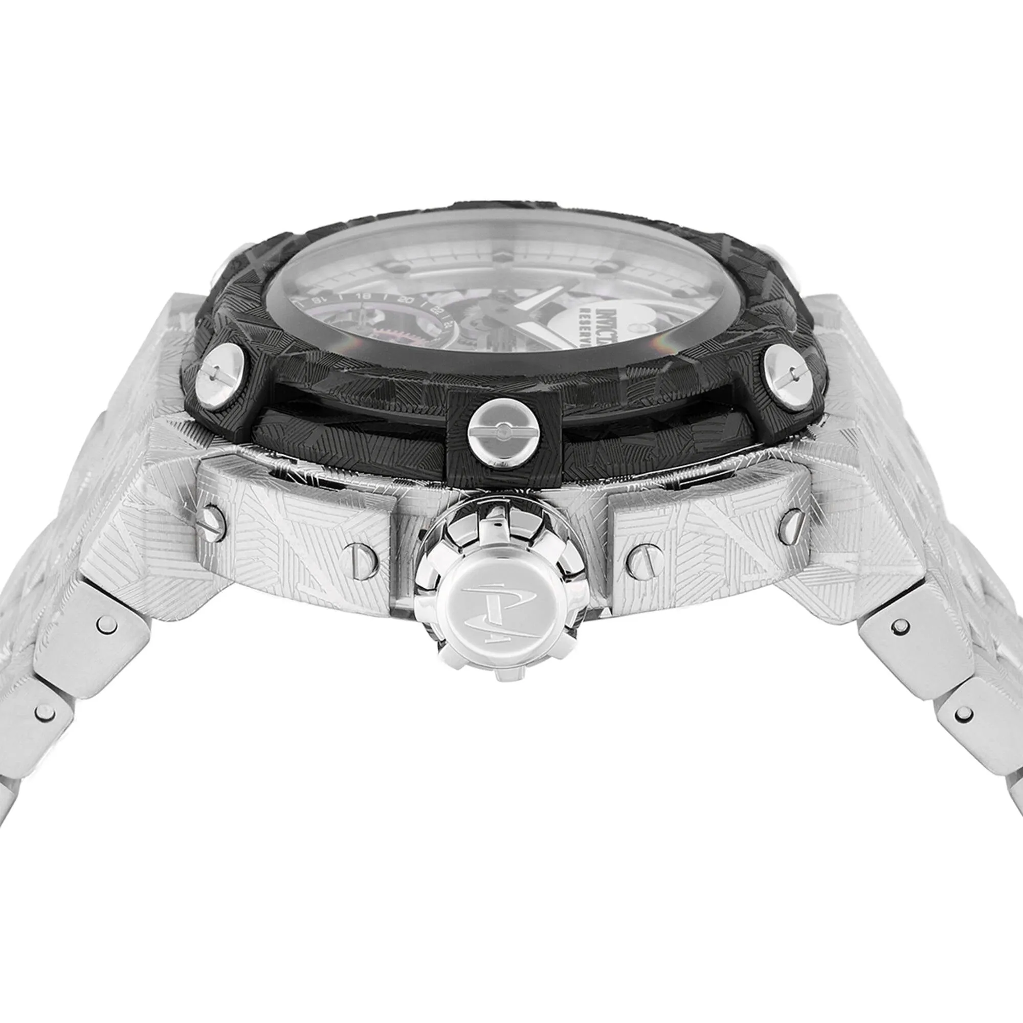 Invicta Men's Watch - Coalition Forces Automatic Silver Tone and Black Dial | 47708