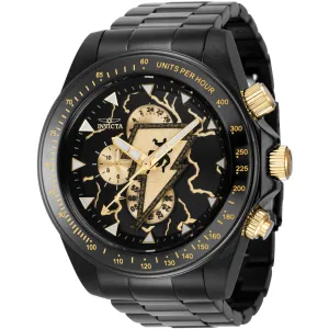 Invicta Men's Watch - DC Comics Quartz Black IP Stainless Steel Bracelet | 43623