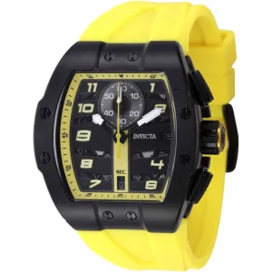 Invicta Men's Watch - Invicta Racing Chronograph Black Dial Yellow Strap | 47371