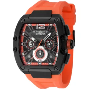 Invicta Men's Watch - Invicta Racing Chronograph Orange and Black Dial Strap | 48474