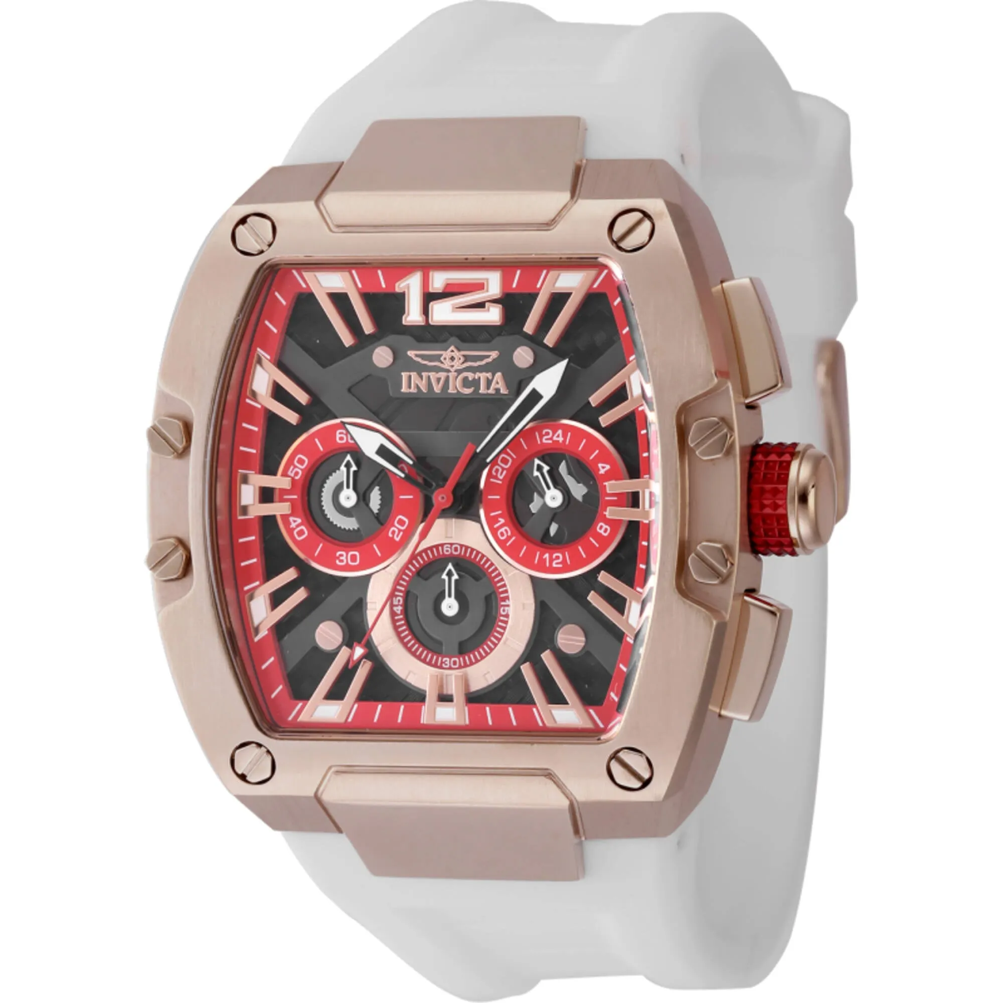 Invicta Men's Watch - Invicta Racing Chronograph Red and Black Dial Strap | 48471