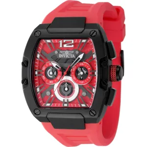 Invicta Men's Watch - Invicta Racing Quartz Chronograph Red Silicone Strap | 48473