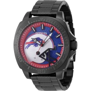 Invicta Men's Watch - NFL Buffalo Bills Quartz Red, Blue, White and Black Dial | 47884