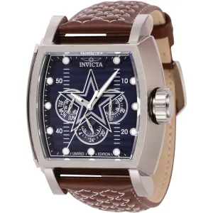Invicta Men's Watch - NFL Dallas Cowboys Quartz Blue and Silver Tone Dial | 45076