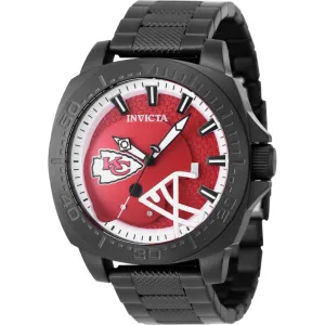 Invicta Men's Watch - NFL Kansas City Chiefs Red and White Dial Bracelet | 47876