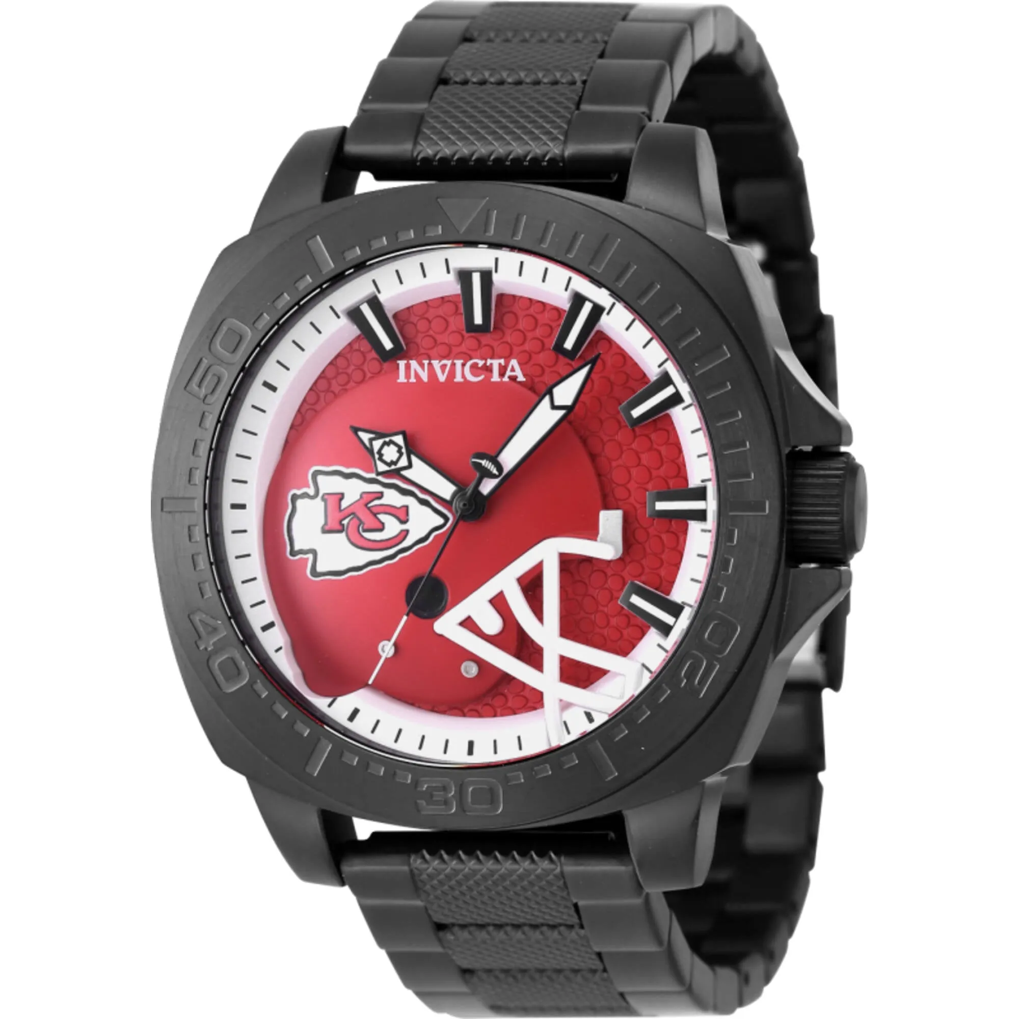 Invicta Men's Watch - NFL Kansas City Chiefs Red and White Dial Bracelet | 47876