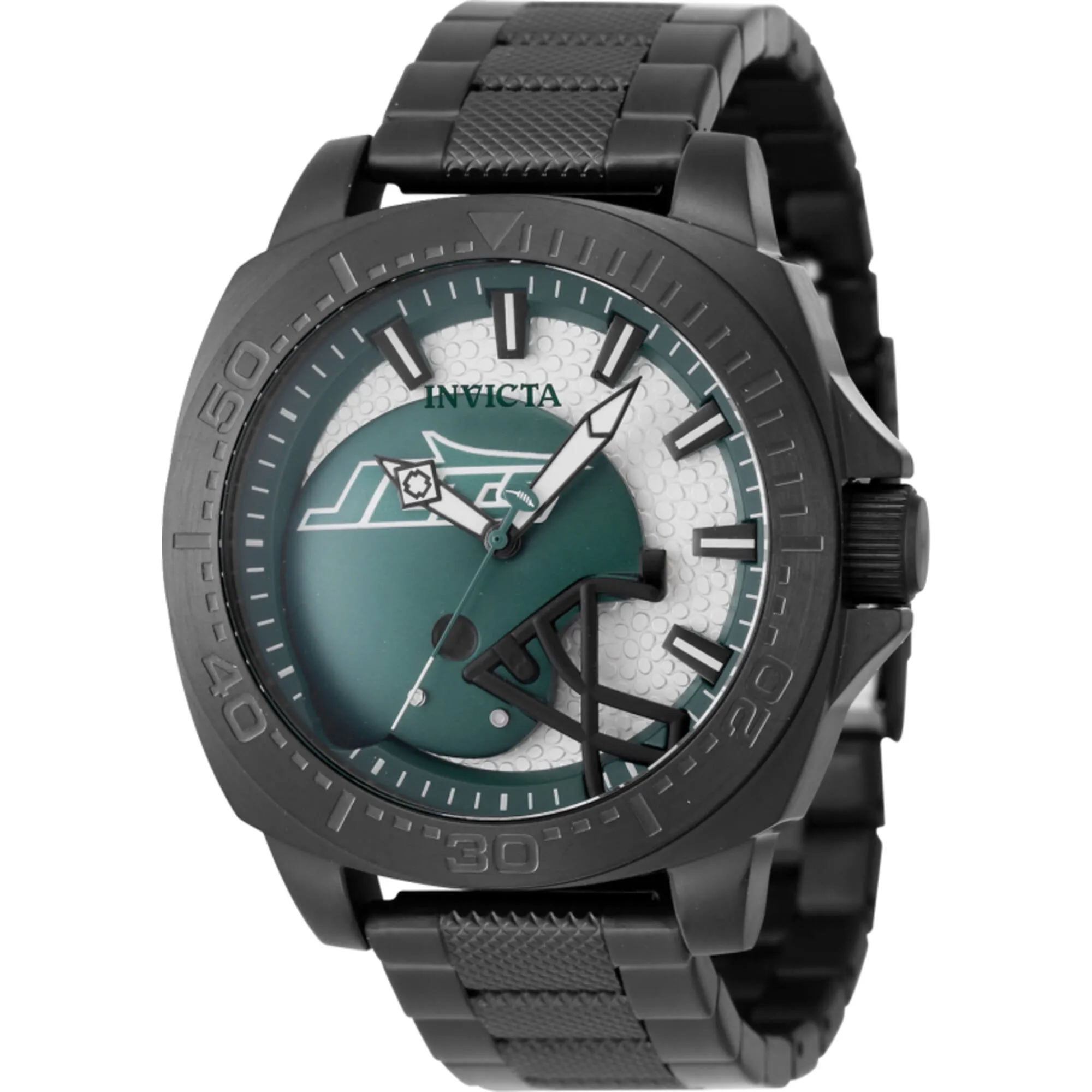 Invicta Men's Watch - NFL New York Jets Quartz Green, Silver and Black Dial | 47879