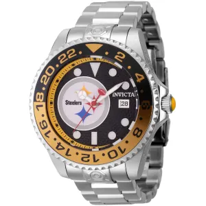 Invicta Men's Watch - NFL Pittsburgh Steelers Automatic Yellow and Black Dial | 45024