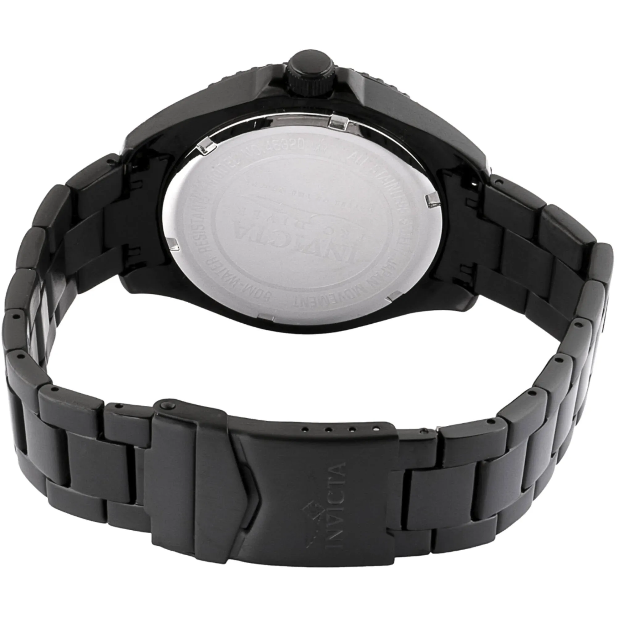 Invicta Men's Watch - Pro Diver Blue Dial Black IP Stainless Steel Bracelet | 46320