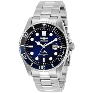 Invicta Men's Watch - Pro Diver Quartz Blue Dial Stainless Steel Bracelet | 44716