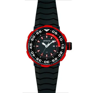 Invicta Men's Watch - Pro Diver Quartz Ocean Voyage Red and Black Strap Dive | 48341