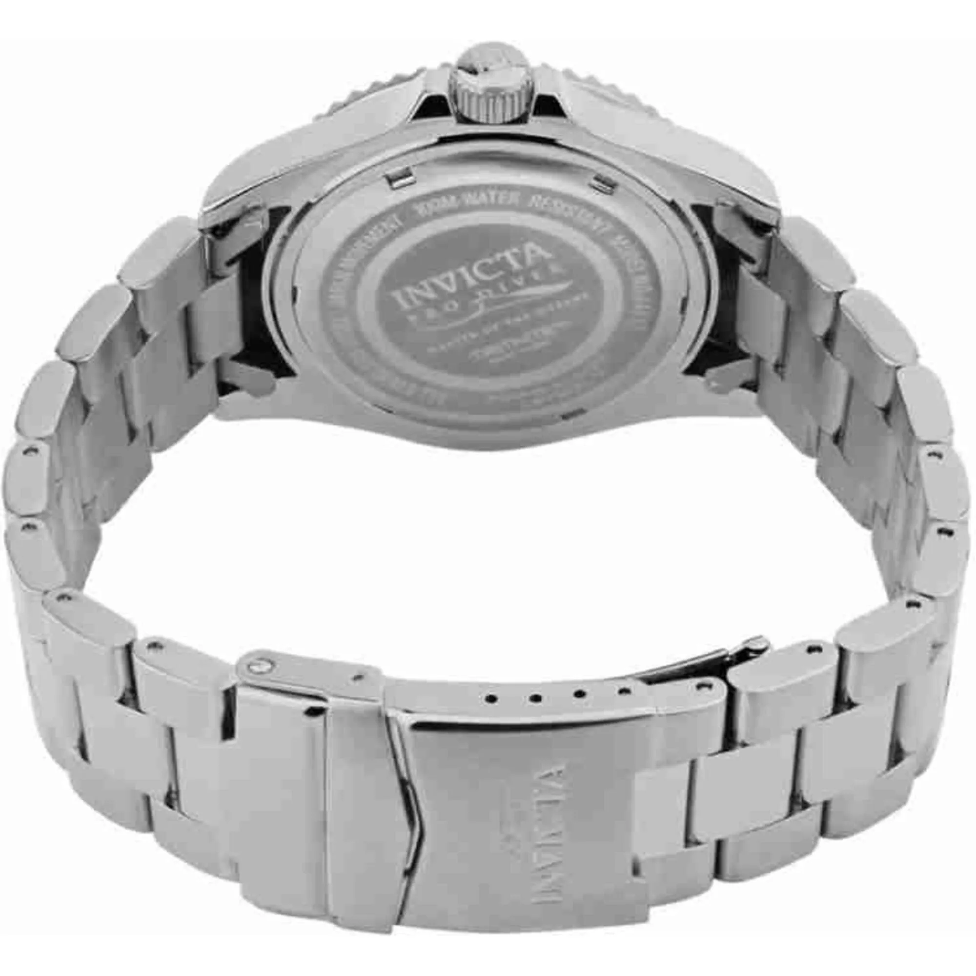Invicta Men's Watch - Pro Diver Quartz Red and Silver Tone Rotating Bezel | 44712
