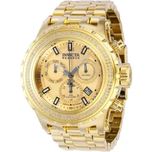 Invicta Men's Watch - Reserve Specialty Subaqua Chrono Gold Tone Dial Diamond | 37325