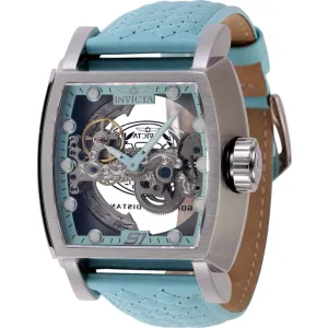 Invicta Men's Watch - S1 Rally Automatic Ghost Bridge Dial Turquoise Strap | 45995