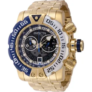 Invicta Men's Watch - Sea Hunter Chrono Transparent, Dark Blue, White Dial | 44853