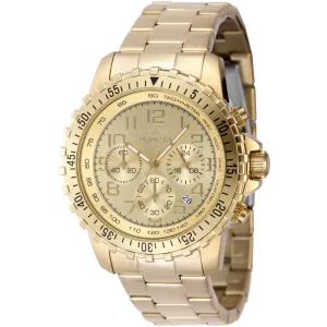 Invicta Men's Watch - Specialty Quartz Chronograph Yellow Gold Steel Bracelet | 48379