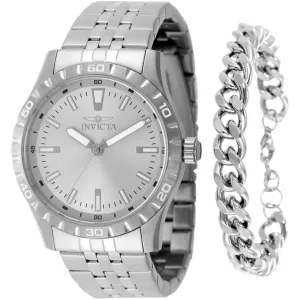 Invicta Men's Watch - Specialty Quartz Silver Tone Stainless Steel Bracelet | 48279