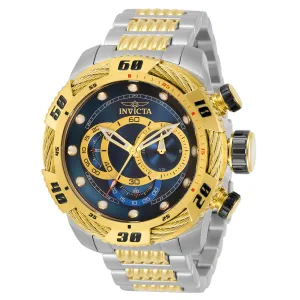 Invicta Men's Watch - Speedway Chronograph Blue and Gold Tone Dial Bracelet | 34160