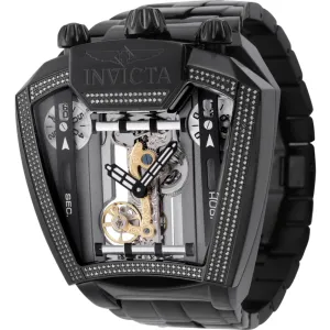 Invicta Men's Watch - Speedway Diamond Grey and Black Dial Bracelet | 45849