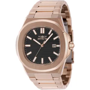Invicta Men's Watch - Speedway Quartz Brown Dial Rose Gold Bracelet | 48519