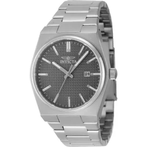 Invicta Men's Watch - Speedway Quartz Charcoal Dial Stainless Steel Bracelet | 48391