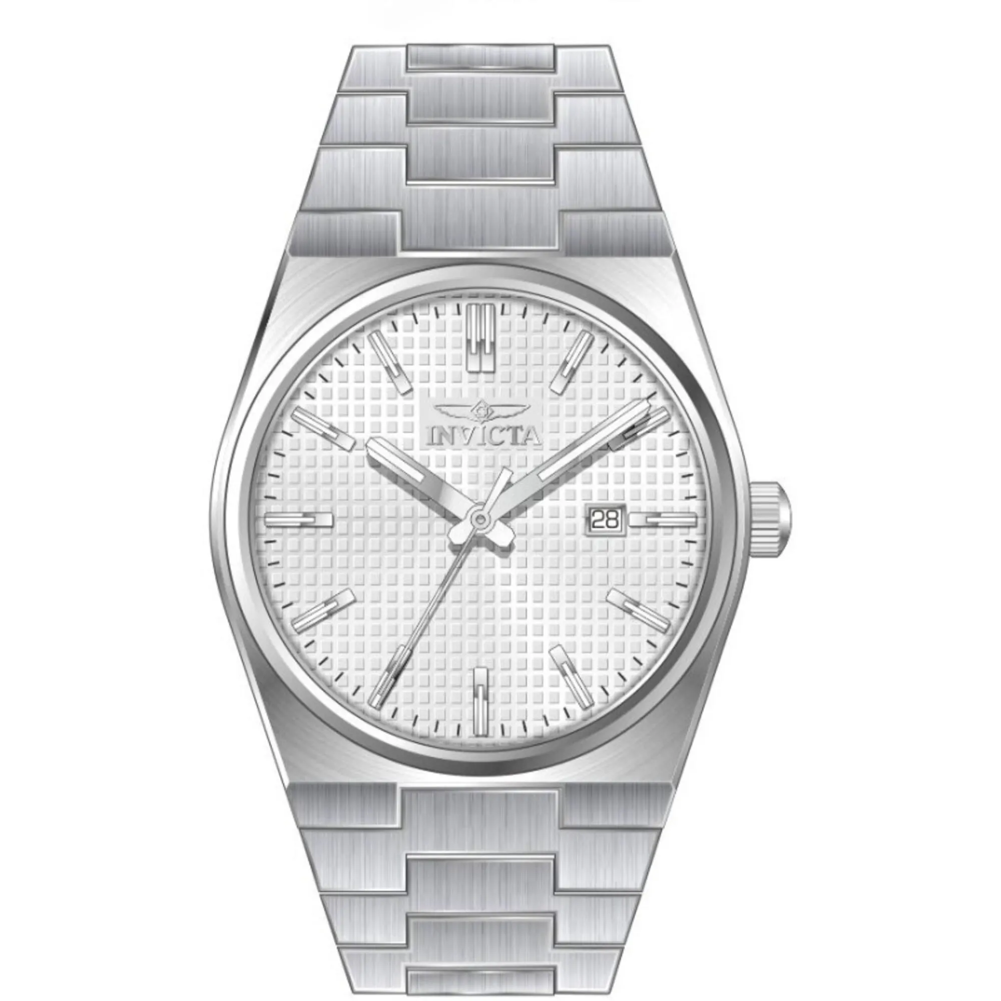 Invicta Men's Watch - Speedway Quartz Silver Dial Stainless Steel Bracelet | 48393