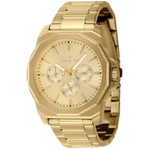 Invicta Men's Watch - Speedway Quartz Yellow Gold Stainless Steel Bracelet | 46855