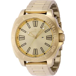 Invicta Men's Watch - Speedway Quartz Yellow Gold Stainless Steel Bracelet | 48935