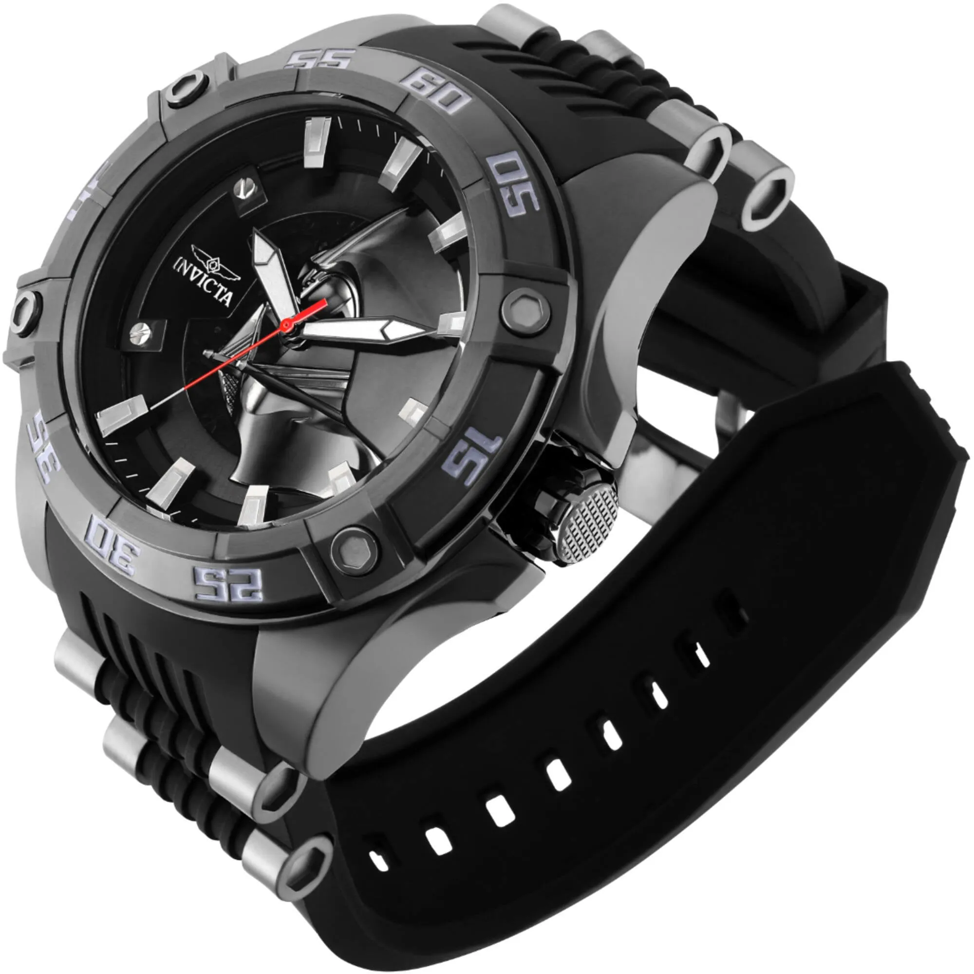 Invicta Men's Watch - Star Wars Automatic Black and Gunmetal Dial Strap | 31692