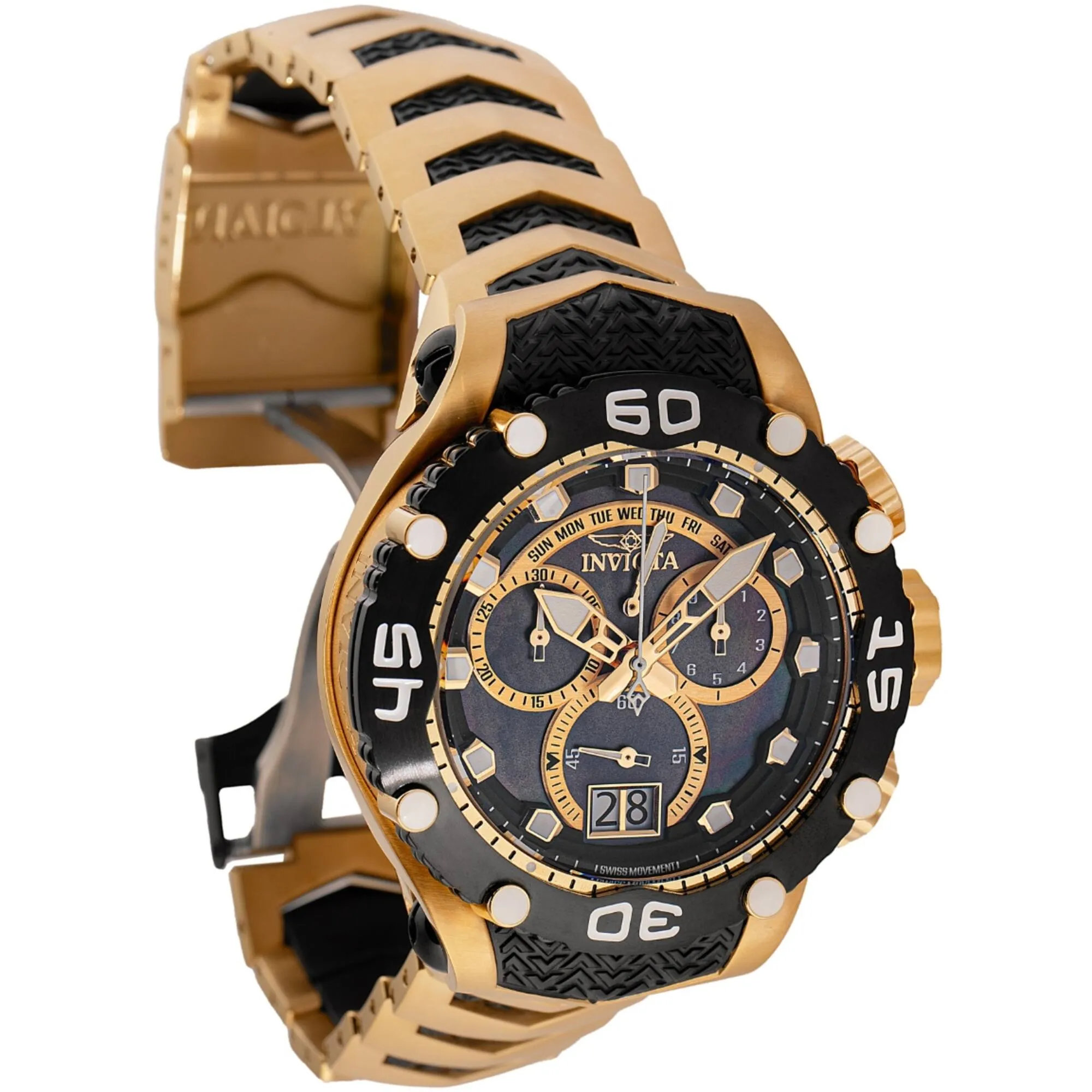 Invicta Men's Watch - Subaqua Noma VIII Chronograph Two Tone Steel Bracelet | 47292