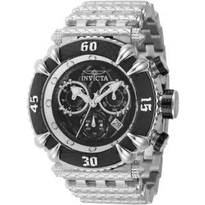 Invicta Men's Watch - Subaqua Quartz Chronograph Black Dial Steel Bracelet | 43894