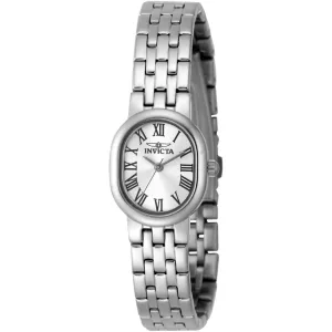 Invicta Women's Watch - Angel Quartz Silver Tone Dial Stainless Steel Bracelet | 48138