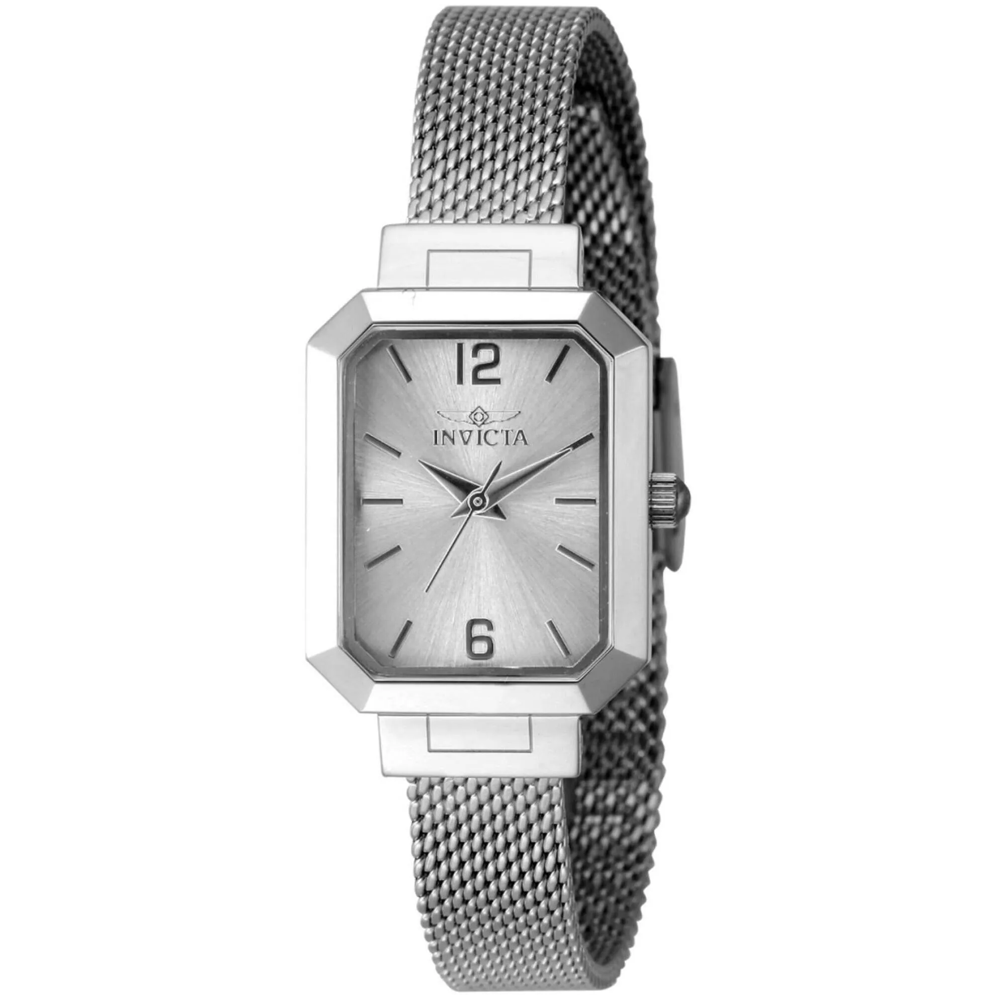 Invicta Women's Watch - Angel Quartz Silver Tone Dial Stainless Steel Bracelet | 48150