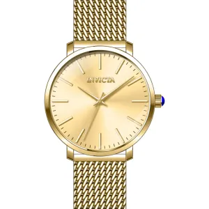 Invicta Women's Watch - Angel Quartz Yellow Gold Stainless Steel Bracelet | 45147