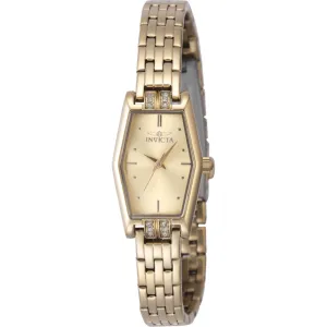 Invicta Women's Watch - Angel Quartz Yellow Gold Stainless Steel Bracelet | 48131